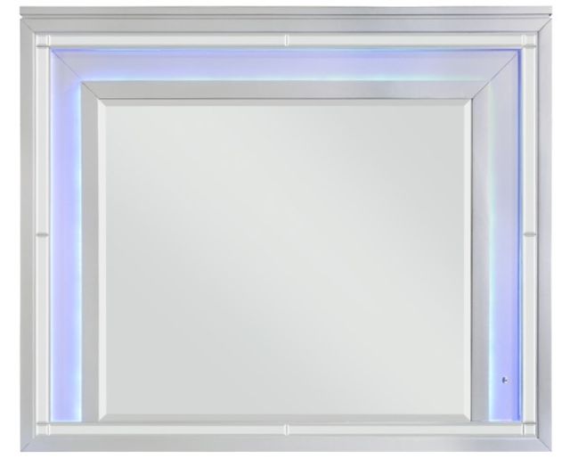Mazin Furniture Leesa Silver Mirror-0