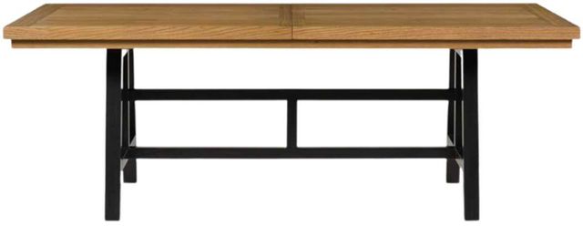 Signature Design by Ashley® Galliden Brown Dining Table with Black Base-2