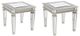 Signature Design by Ashley® Tessani 2-Piece Silver End Table Set-2