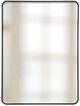 StyleCraft Black Rectangular 40" Mirror-0