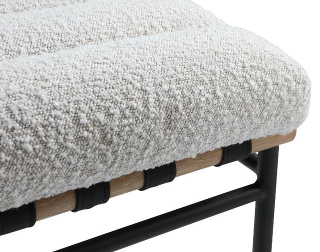 Meridian Furniture Burke Cream Boucle Dining Chair-3