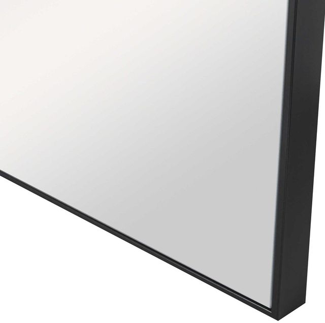 Uttermost® Alexo Matte Black Square Mirror-4