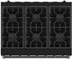 Thor Kitchen® Gordon Ramsay 36" Black Freestanding Pro Style Gas Range-5