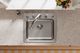 Elkay Lustertone® Classic Lustrous Satin 22" x 19-1/2" x 6-1/2" 5-Hole Single Bowl Drop-In ADA Sink-1