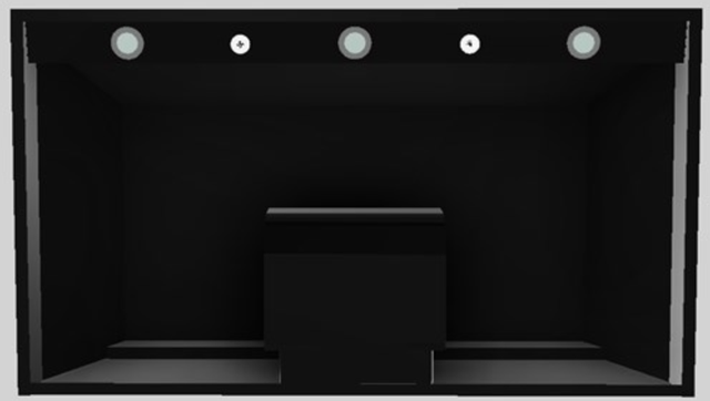Vent-A-Hood® Designer Series 42" Black Wall Mounted Range Hood-1