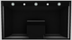 Vent-A-Hood® Designer Series 42" Black Wall Mounted Range Hood-1