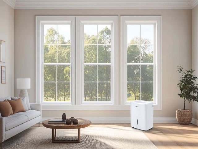 Frigidaire Gallery® White 2-In-1 50 Pt. Dehumidifier With Built in Allergy Filter-2