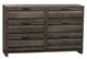 Liberty Furniture Tanners Creek 4-Piece Greystone Queen Panel Bedroom Set-2