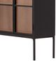 Dovetail Furniture Imara Black/Natural Cabinet-5