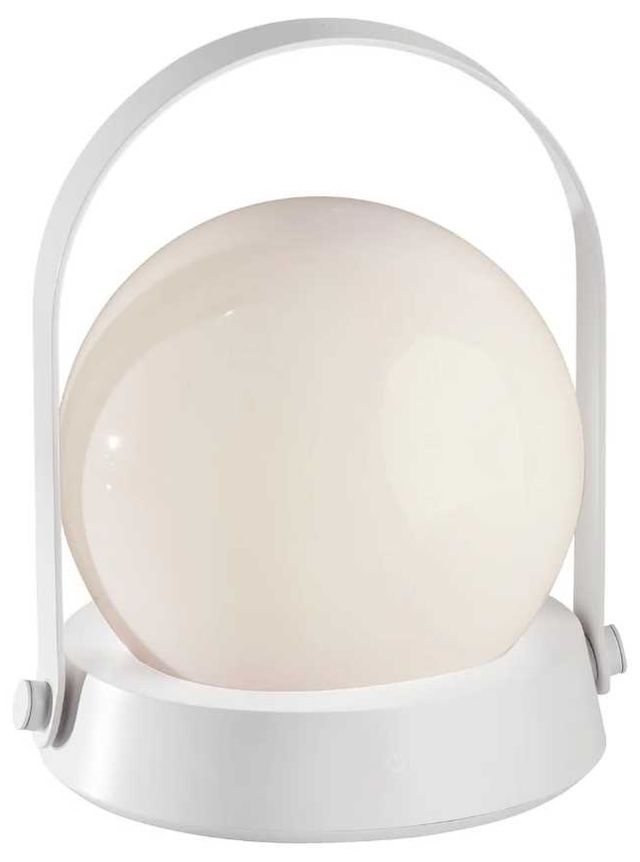 Adesso® Millie White LED Table Lantern-0