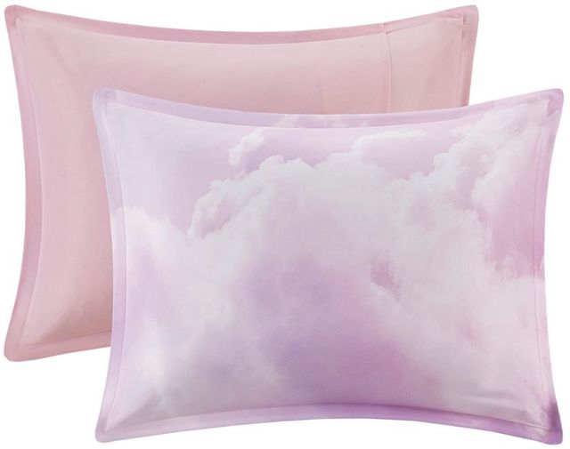 Olliix by Mi Zone Kids Annabelle Purple Full/Queen Unicorn Printed Comforter Set-1
