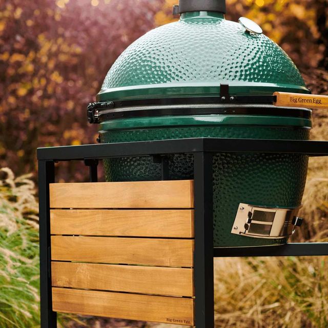 Big Green Egg® Solid Acacia Wood Modular EGG Mate-1
