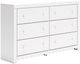 Signature Design by Ashley® Mollviney White Dresser-0
