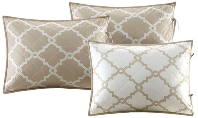 Olliix by Madison Park Essentials Taupe Merritt 6 Piece Reversible Daybed Set-4