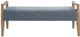 Uttermost® Daylight Sky Blue Bench-3