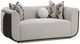 Michael Amini® West Kensington Medium Espresso Loveseat-0