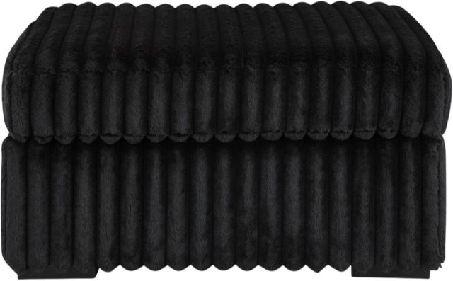Signature Design by Ashley® Midnight-Madness Onyx Oversized Accent Ottoman-1