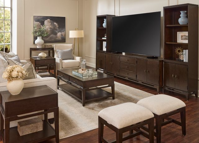 aspenhome® Sutton French Roast Cocktail Table-1