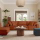 TOV Furniture Cali 3-Piece Rust Modular Sectional Sofa-1