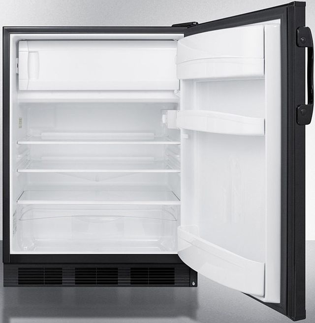Accucold® by Summit® 24" 5.1 Cu. Ft. Black Compact Refrigerator-2