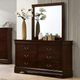 Furniture of America® Louis Philippe Cherry Dresser-2