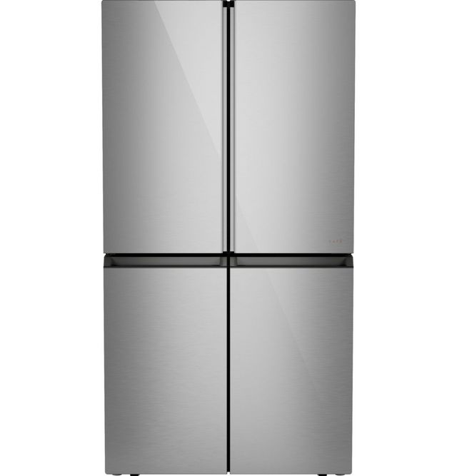 Café™ 36 in. 22.9 Cu. Ft. Platinum Glass Counter Depth French Door Refrigerator