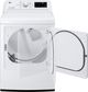 LG 7.3 Cu. Ft. White Electric Dryer-2