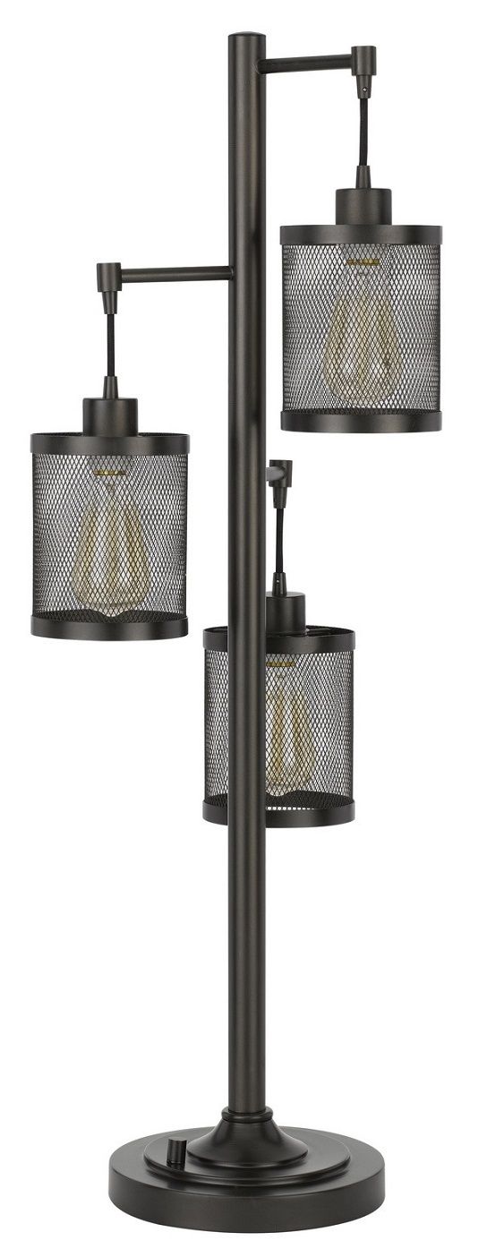 Cal® Lighting & Accessories Pacific Dark Bronze Table Lamp-0
