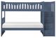 Homelegance® Nora Blue Twin/Twin Step Bunk Bed-2