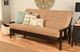 Kodiak Furniture Suede Peat 8" Coil Hinged Innerspring Full Futon Mattress -2