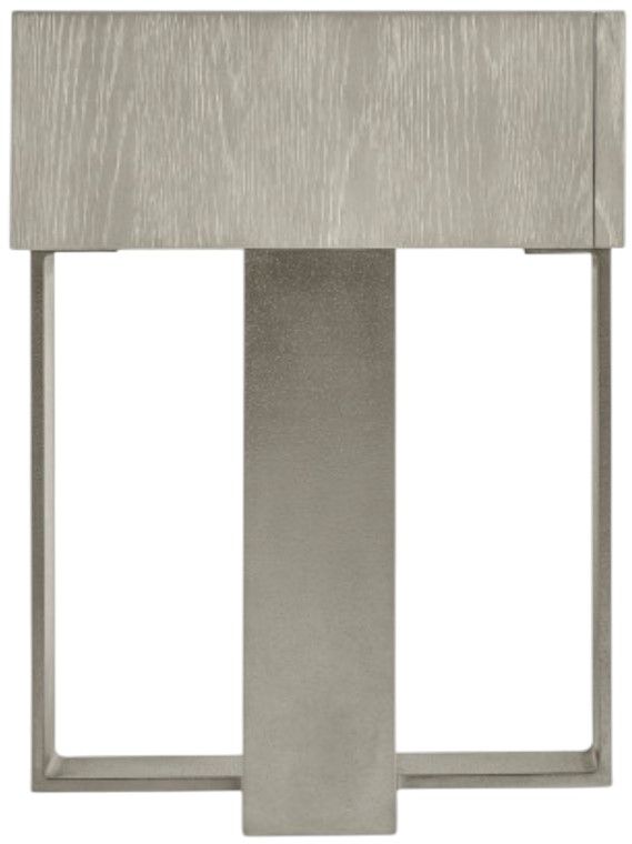 Bernhardt Tempo Larza/Satin Nickel Nightstand-2