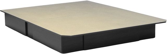 Meubles Nouveau Concept Cacao 2-Drawer Queen Simple Storage Bed