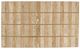 Currey & Company Dezi Natural C Table with Brass Base-2