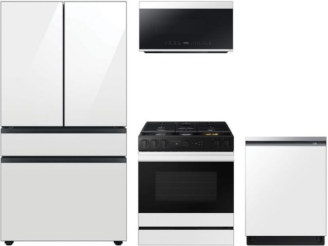 Samsung 4 Piece Stainless Steel Kitchen Package | Weston's Appliance