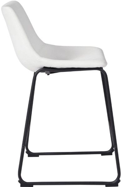 Signature Design by Ashley® Centiar White Counter Stool-2