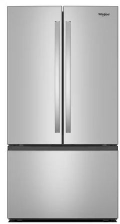 Whirlpool® 36 in. 30.5 Cu. Ft. Fingerprint Resistant Stainless Steel French Door Refrigerator with Ice Maker