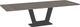 Amisco Customizable Amelia 108" Rectangular Extendable Table with Decorative Bolts, 2 Leaves and 1.5" Solid Birch Top-0
