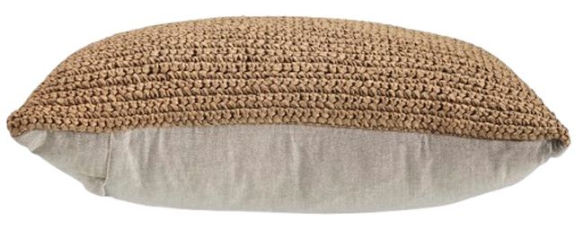 Signature Design by Ashley® Habenvale Tan Throw Pillow-2