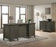 Intercon San Mateo Gray Credenza -1