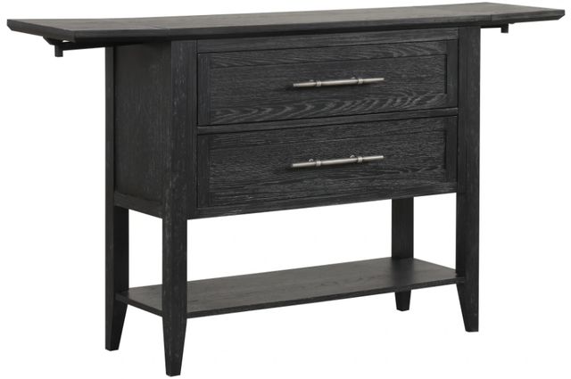 New Classic® Home Furnishings Sable Crest Black Drop Leaf Server-0