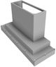 Vent-A-Hood® 60" Stainless Steel Contemporary Wall Mount Range Hood-1