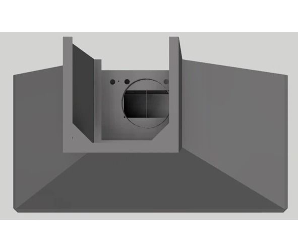Vent-A-Hood® 48" Gunsmoke Wall Hood-2