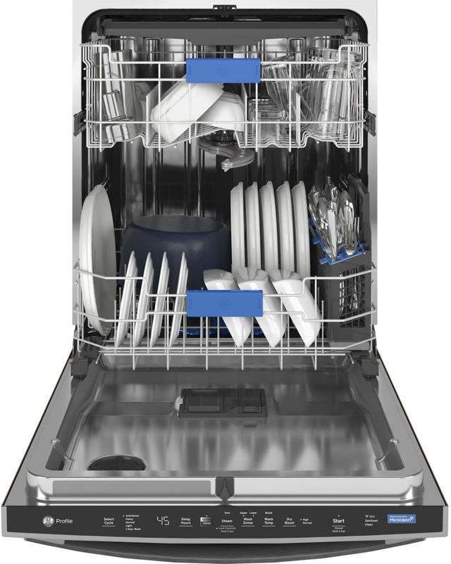 GE Profile™ 24" Fingerprint Resistant Stainless Steel Built In Dishwasher-2