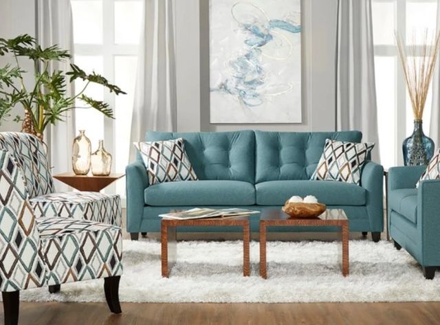 Hughes Furniture® Wexler Splash Queen Sleeper Sofa-1