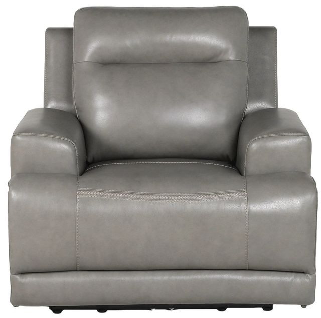 Signature Design by Ashley® Goal Keeper Gray Power Recliner-1