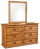 Horizon Home® Marquis 4-Piece Natural Wax Queen Bedroom Set-2
