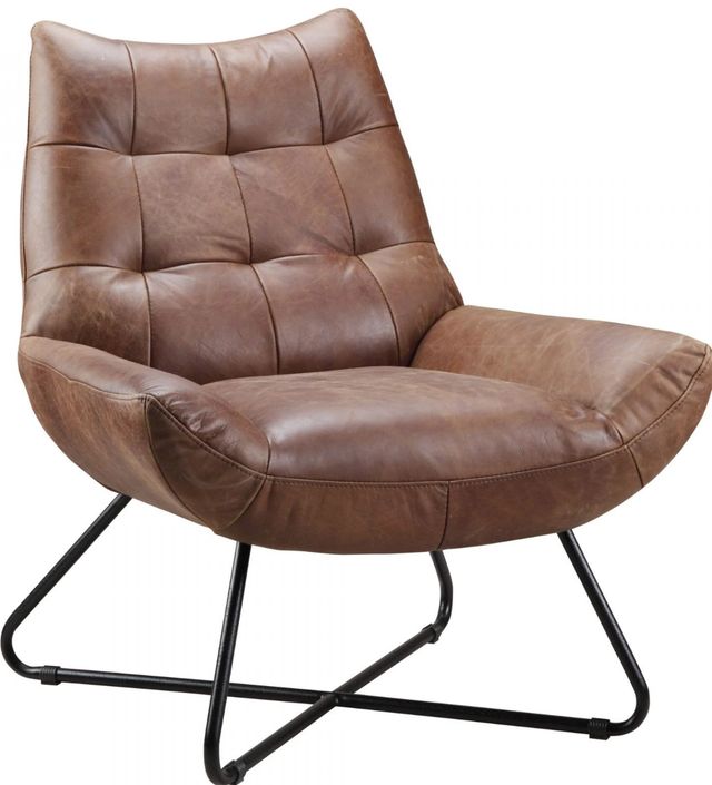 Moe's Home Collection Graduate Cappuccino Lounge Chair-0