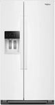 Whirlpool® 36" 28 Cu. Ft. White Side-by-Side Refrigerator-0