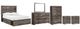 Signature Design by Ashley® Drystan 6-Piece Brown Rustic Full Storage Bed Set-0