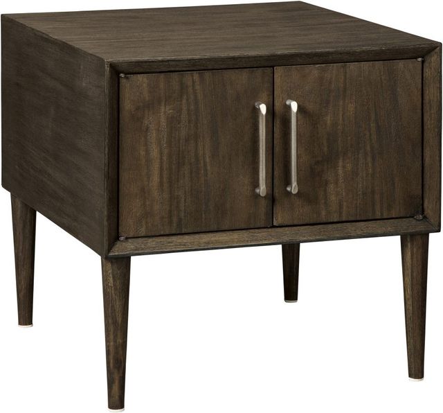 Signature Design by Ashley® Kisper Dark Brown End Table-0